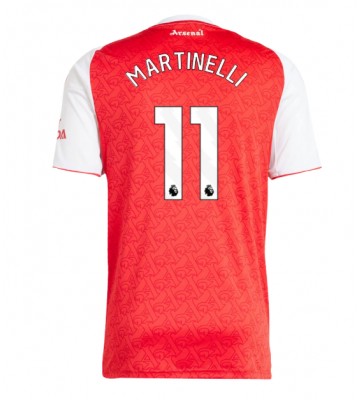 Arsenal Gabriel Martinelli #11 Hjemmebanetrøje 2025-26 Kortærmet